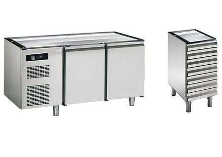 Refrigerated Counters & Neutral Drawing Units for Pizza Sagi Series KBP