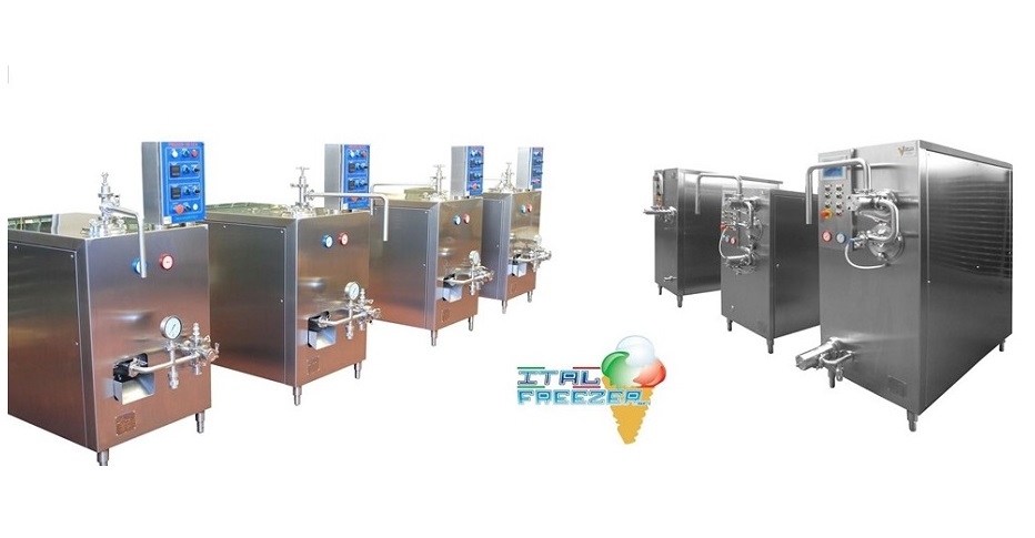 Industial ice cream production equipment