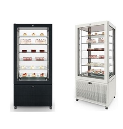 Stehende Vitrine