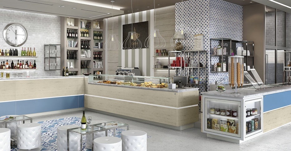 Decoration-Furnishing of Sales Areas-Gelateria-Pastry-Bakery