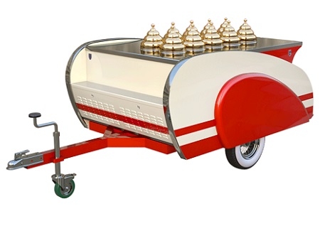 Ice cream Cart Model ERMES TRAILER