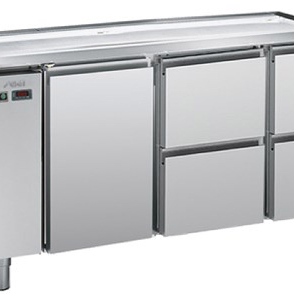 Kühlschrank-Arbeitsplatten für Außen-Gastronomiemotoren