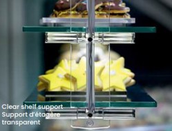 clear shelf support