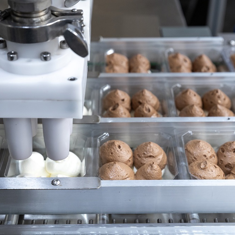 Dessert-Produktionslinie