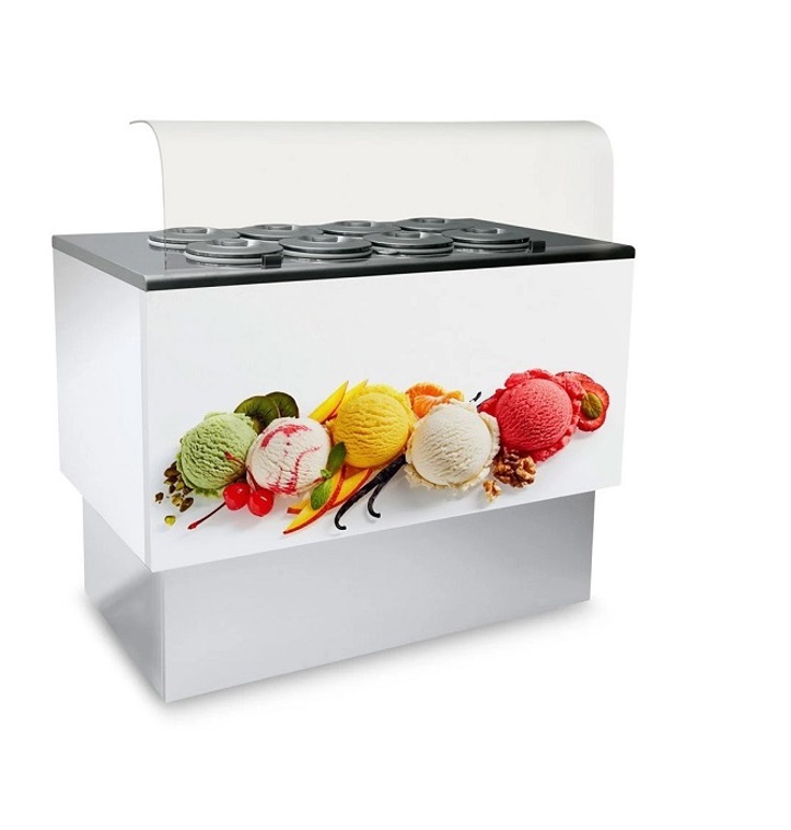 Exhibición de Helados