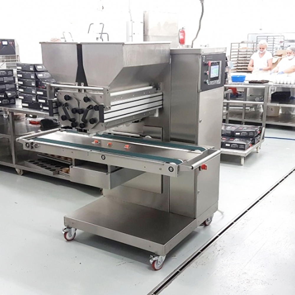 Machine à biscuits et pâtisseries bicolores
