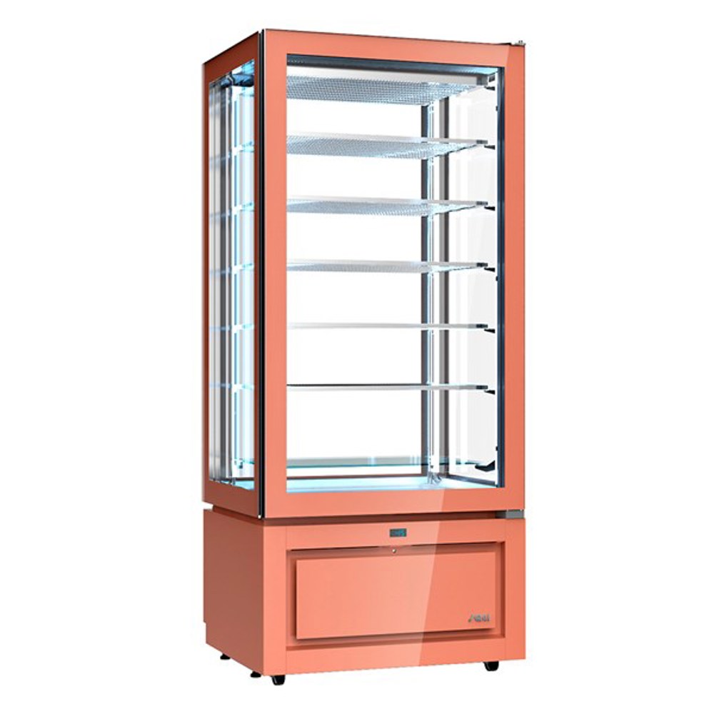 Stehende Vitrine