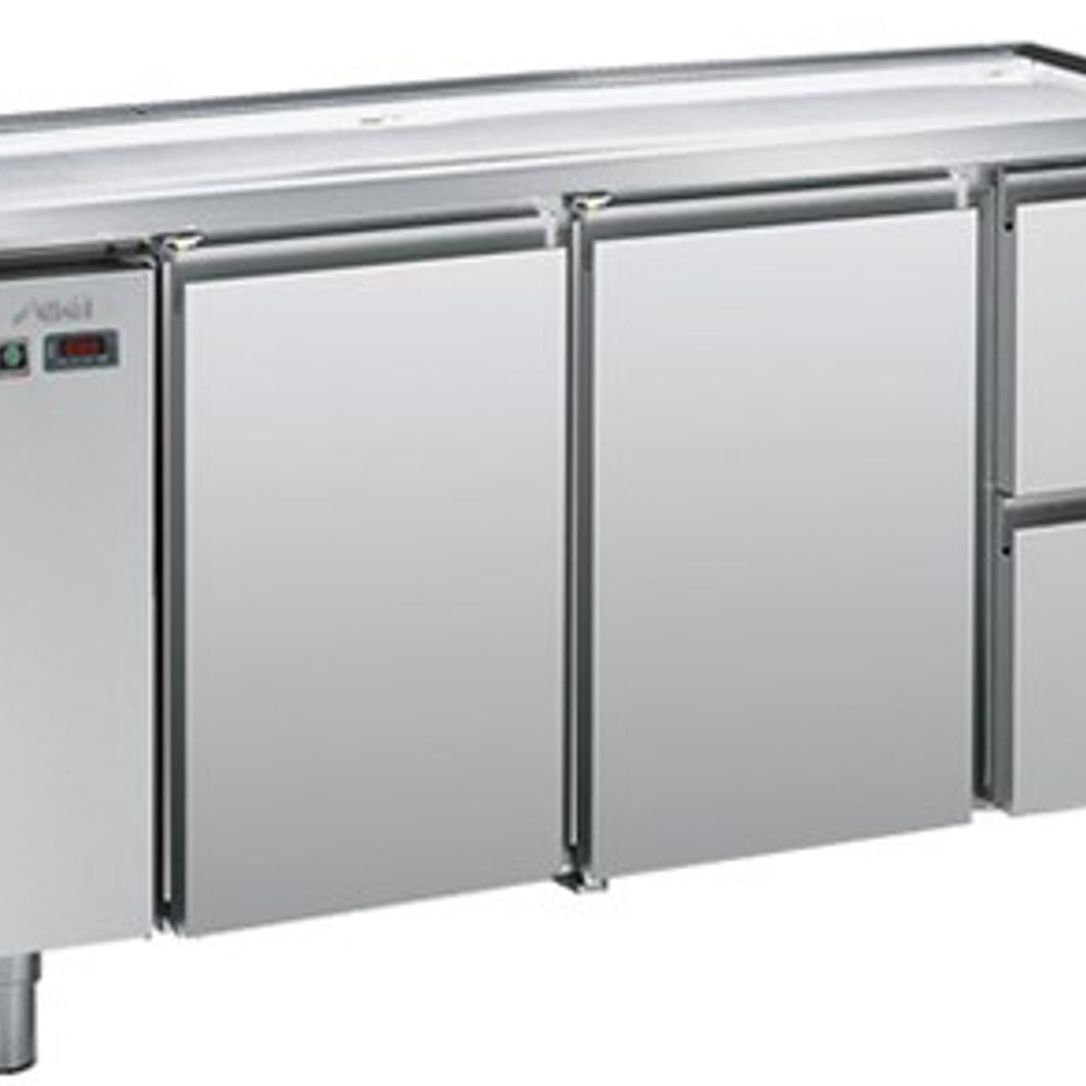 Kühlschrank-Arbeitsplatten für Außen-Gastronomiemotoren