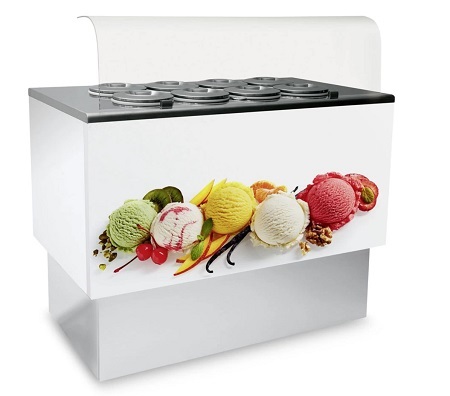 Vitrine de glaces
