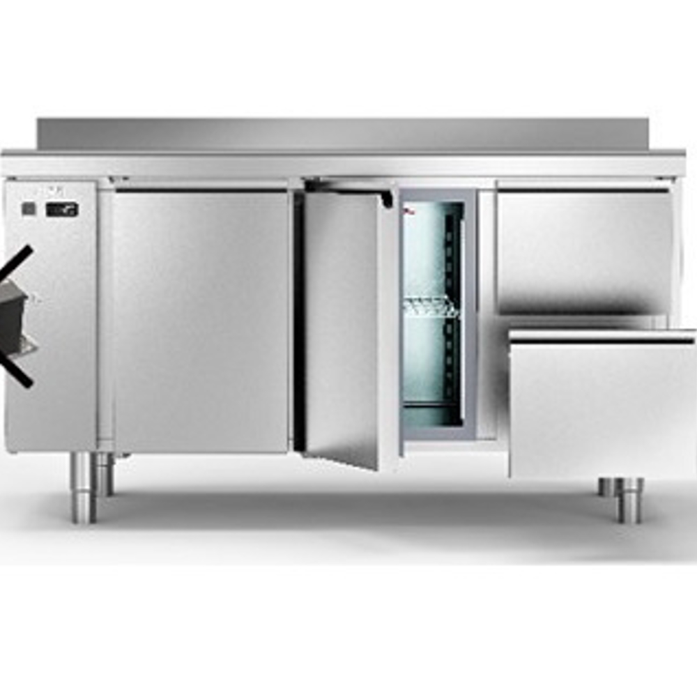 Kühlschrank-Arbeitsplatten für Außen-Gastronomiemotoren