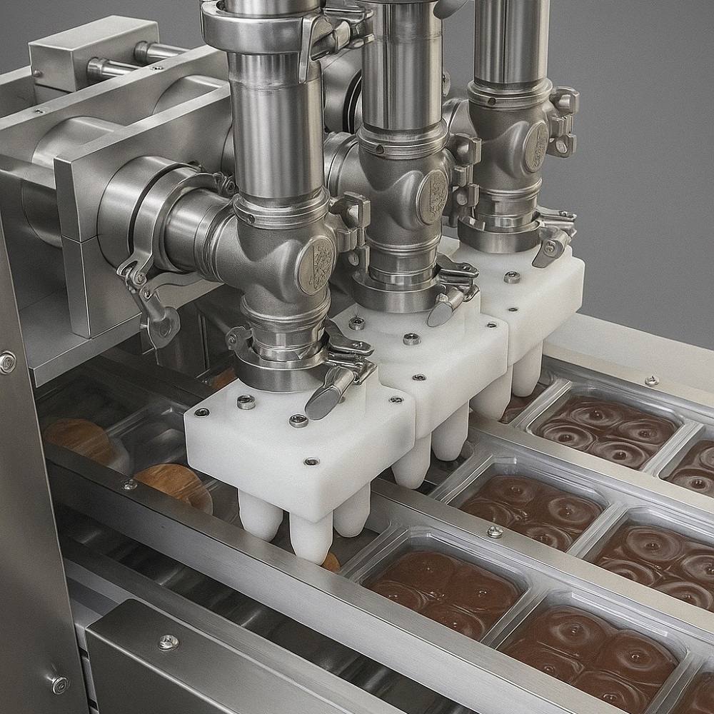 Dessert-Produktionslinie