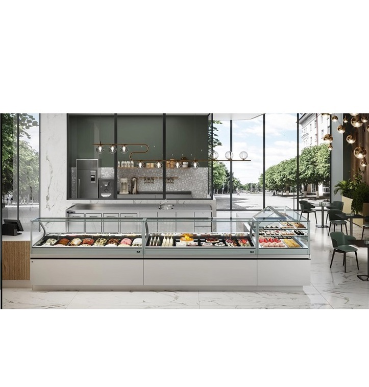 Vitrine de glaces