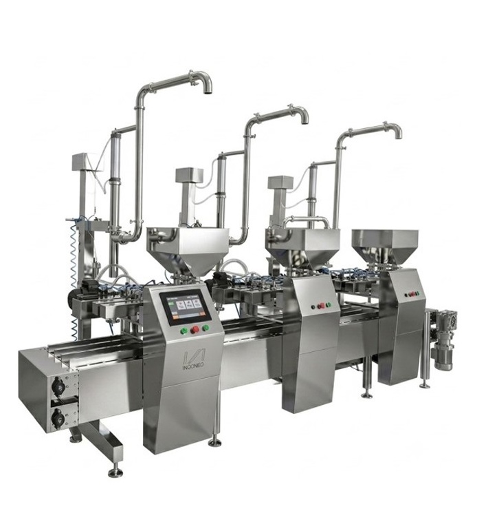 Chaîne de production de desserts