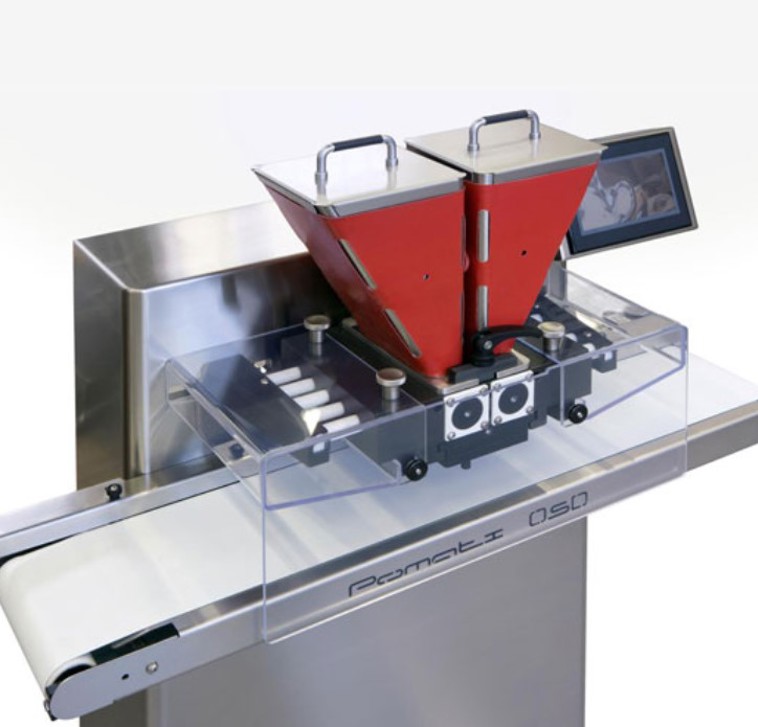 Máquina de relleno de productos de chocolate