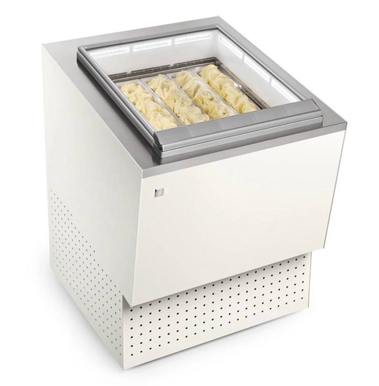 Eiscreme-Präsentation